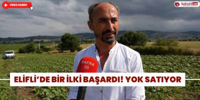 Elifli’de Bir İlki Başardı! Yok Satıyor