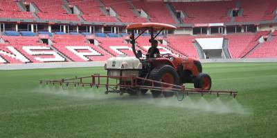 Samsun 19 Mayıs Stadyumu Fenerbahçe maçına hazırlanıyor