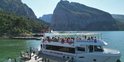 Samsun Büyükşehir Belediyesi'nin Gemi turlarına 42 bin 300 kişi katıldı