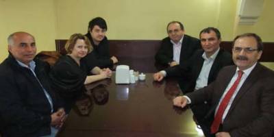 BAFRA BELEDİYE BAŞKANI ZİHNİ ŞAHİN DİNMEYEN ACIYI PAYLAŞTI