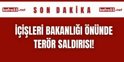 İçişleri Bakanlığı Önünde Patlama