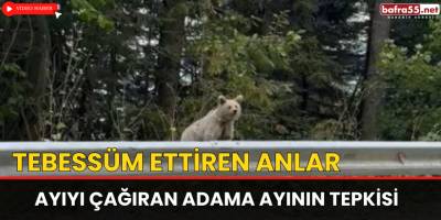 Ayıyı Çağıran Adama Ayının Tepkisi