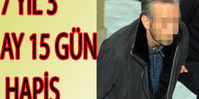 EŞİNE TECAVÜZ ETTİĞİ İDDİA EDİLEN KOCAYA 7 YIL 3 AY 15 GÜN HAPİS