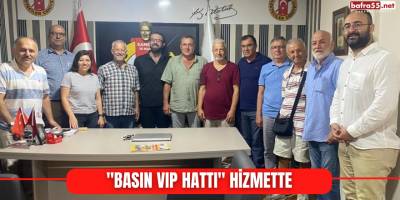 "Basın VIP Hattı" hizmette