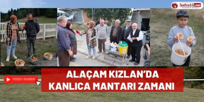 Kızlan’da Kanlıca Mantarı Zamanı