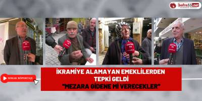 İkramiye Alamayan Emeklilerden Tepki Geldi ''Mezara Gidene mi Verecekler''