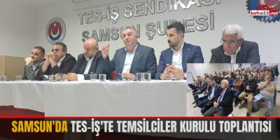 Samsun'da TES-İŞ'te Temsilciler Kurulu Toplantısı