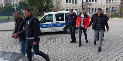 Samsun'da cep telefonu gasbına 3 gözaltı