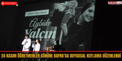 24 Kasım Öğretmenler Gününe Bafra’da Duygusal Kutlama Düzenlendi