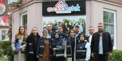 Atakum Belediyesi'nden 65 yaş üzeri ve dezavantajlı vatandaşlara evde destek