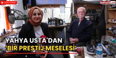 Yahya Usta'dan ‘Bir Prestij Meselesi’