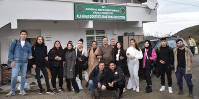 Ziraat Fakültesinde hasat zamanı