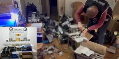 Samsun'da sigara fabrikası gibi ev