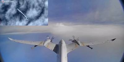 Sinop'ta Bayraktar Akıncı'dan süpersonik füze atış testi