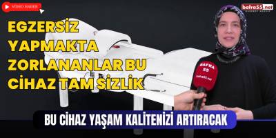 Egzersiz Yapmakta Zorlananlar Bu Cihaz Tam Sizlik