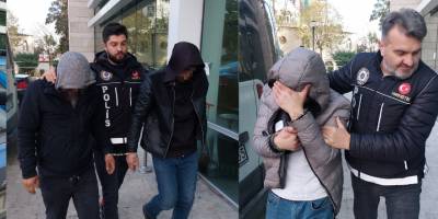 Samsun'da uyuşturucu ticareti zanlısı 3 kişi adliyede