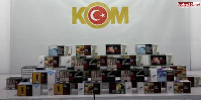 Samsun'da 7 bin makaron ele geçirildi