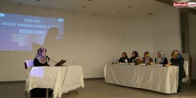 Samsun'da hafızlar Kur’an-ı Kerim’i güzel okumak için yarıştı