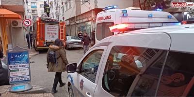 İlkadım'da 10 gündür ışıkları yanan ev ekipleri teyakkuza geçirdi