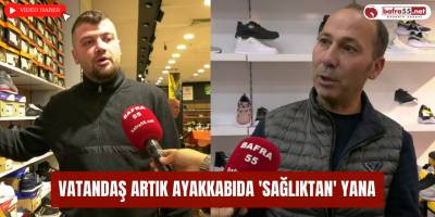 Vatandaş Artık Ayakkabıda 'Sağlıktan' Yana