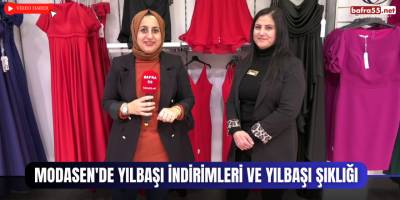 Modasen'de Yılbaşı İndirimleri ve Yılbaşı Şıklığı