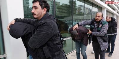 Samsun'da torbacı operasyonu: 5 kişi adliyede