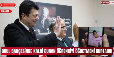 Okul bahçesinde kalbi duran öğrenciyi öğretmeni kurtardı