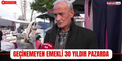 Geçinemeyen Emekli 30 Yıldır Pazarda