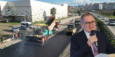 Samsun'da asfalt yollarla ulaşım konforu artırılıyor