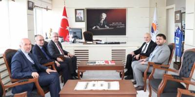 Rektör Ünal’dan Sinop Üniversitesi Rektörü Taşdemir’e Ziyaret