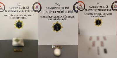 Samsun'da çok sayıda narkotik madde ele geçirildi