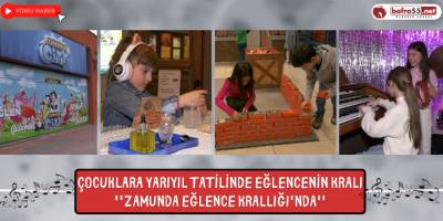 Çocuklara Yarıyıl Tatilinde Eğlencenin Kralı ''Zamunda Eğlence Krallığı'nda''