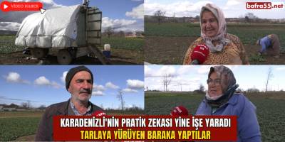 Karadenizli'nin Pratik Zekası Yine İşe Yaradı