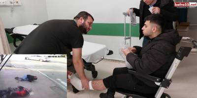 Samsun'da motosiklet kazası: Sürücü metrelerce sürüklendi