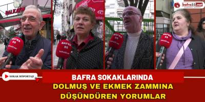 Bafra Halkından Dolmuş ve Ekmek Zammına Düşündüren Yorumlar