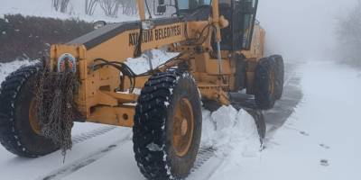 Atakum'da kar mesaisi