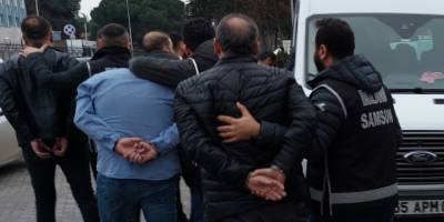 Samsun'da suç örgütü operasyonunda 5 tutuklama, 1 ev hapsi