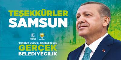 Teşekkürler Samsun