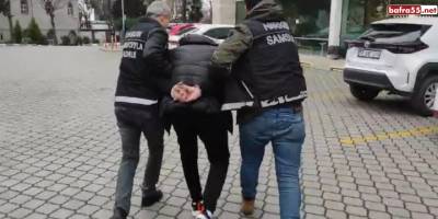 Samsun'da uyuşturucu ticaretinden hapis cezası bulunan şahıs yakalandı