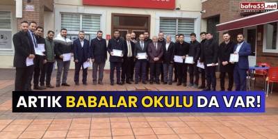 Artık Babalar Okulu da Var!
