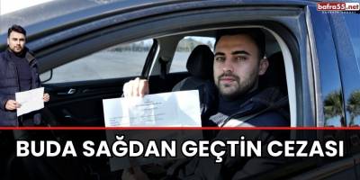 Bu da sağdan geçtin cezası