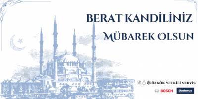 Mahmut Özkök Berat Kandili Mesajı