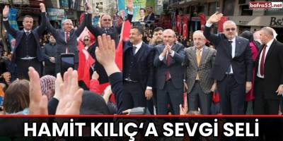 SKM Açılışında Hamit Kılıç'a Sevgi Seli