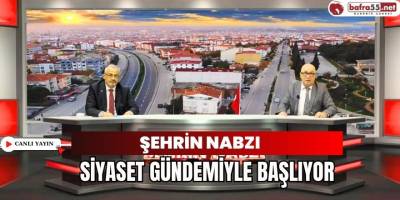 ŞEHRİN NABZI Programı Konuğu Başkan Hamit Kılıç Canlı Yayın 01 Mart 2024