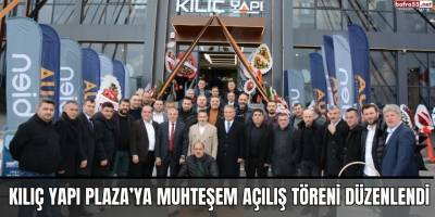 Kılıç Yapı'dan Alaçam'da görkemli açılış töreni
