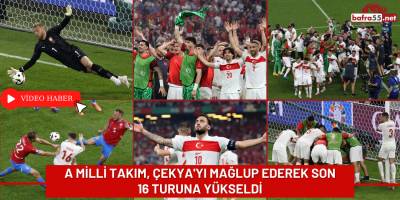 A Milli Takım, Çekya'yı Mağlup Ederek Son 16 Turuna Yükseldi