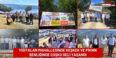 Yiğitalan Mahallesinde Keşkek ve Piknik Şenliğinde Coşku Seli Yaşandı