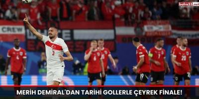 Merih Demiral'dan Tarihi Gollerle Çeyrek Finale!