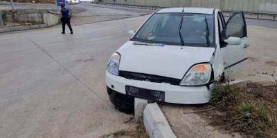 Akaryakıt istasyonunda 3 yaralamalı kaza