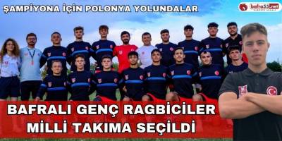 Bafralı Genç Ragbiciler Milli Takıma Seçildi